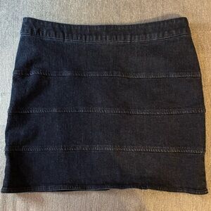 New York & Co Denim Mini Skirt